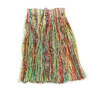 Multicolor Grass Skirt for Adults (1 Pc.) - Eye-Catching Design, Perfect Accessory for Beach Parties, Luaus, Hawaiian Events, Festivals, & Summer Fun Halloween
