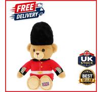 Multicolor Guardsman Teddy Bear 19cm Soft Toy for Kids Housewarming Gift