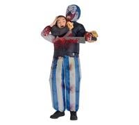 Multicolor Inflatable Clown Capture Costume Set, Child Standard Size - Ideal for Halloween, Carnival, & Themed Events