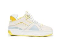 Multicolor leather JD1 Trainers - male - JUST DON - Sneakers - Beige - 7 UK - Shoes 7 UK