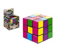 Multicolor Magic Cube (6.8CM) 1 Pack - The Ultimate Brain Teaser Challenge, Unique Design & Premium Quality - Perfect For Thrilling Game Nights & Gift-giving