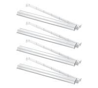 Multicolor Mahjong Pushers Racks - Mah Jongg Accessories | Transparent Acrylic Mahjong Set - Tile Holder With Pusher, 4-piece Integrated Holder And Pusher Set, Transparent Acrylic American-style Ruler