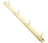 Multicolor Metal Loose Leaf Clips, A5 Binder Ring Mechanism Replacement Kit 4 Pieces Iron Clasp for Loose Leaf Pockets