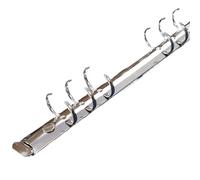 Multicolor Metal Loose Leaf Clips, A5 Ring Binder Mechanism 4 Metal Spiral Rings Screw Multi 19-30mm DiaryPlanner FileFolder(Brass 19mm)