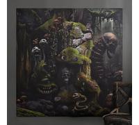 Multicolor Mutated Forest Backdrop - 65" x 32.5" (Pack of 2)- Great for Events & Photography