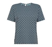 Multicolor Optical Print Shirt - female - RRD - Blouses - Black - S - Blouses & Shirts S