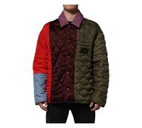 Multicolor Patchwork Quilted Jacket - male - Dolce & Gabbana - Winter Jackets - Multicolor - M - Jackets M