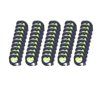 Multicolor Plastic Label Tape Compatible With LT100H LT-100T 12mm Label Maker Paper Tape 91331 91201(50pcs)