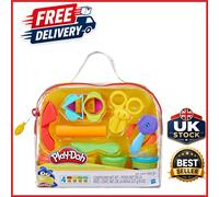 Multicolor Play-doh Starter Set for Kids 3+ with Storage Bag and Accessories