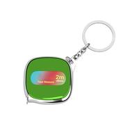 Multicolor Pocket Sized Retractable Rulers 2 Meter Measurement Tool with Mechanism Metal for Construction Colorful Retractable Tape Measure