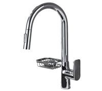 Multicolor Pull Out Kitchen Sink Faucet Copper Mixer Tap with Stream Spray Stylish Design for Modern Kitchens Easy to Install Water Saving Technology