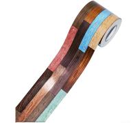 Multicolor Self Paper Roll For Bulletin Board Border Decorations Classroom School Wall Trim Strip Continuous Design Peel And Apply Craft Supply Bright Colors Office Decor Item(T212)