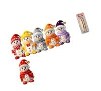 Multicolor Snowman Tree Ornaments, A