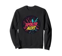 Multicolor Spoiler Alert Saying Sweatshirt