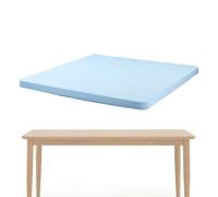 Multicolor Square Polyester Tablecloth, Washable Spill Proof Polyester Dining Table Cover, Elasticated Stretchy Garden Folding Display Party Dining Trestle Tables Cloth Cover for outdoor