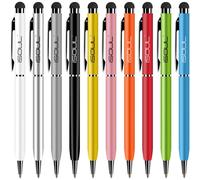 (Multicolor) Stylus Touch Pen Screens, Pack of 10, Stylus for Apple iPad, iPhone, Samsung Galaxy, Oneplus, Pixel, Mobile Phones & Tablets Silver, Black, Multi