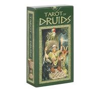 Multicolor Tarot of Druids - 12.5cm x 7cm (78 Card Deck) - Vibrant, Celtic-Inspired Deck - Great for Spirit-Themed Party