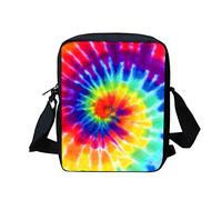 Multicolor Tie Dye Women Cross Body Bags Going Out Shoulder Bag for Girls Crossbody Purse