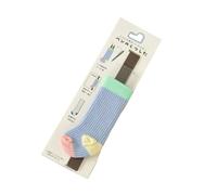 Multicolor Tiny Sock Pen Pouches Notebook Pen Holder with Elastic Band for Students and Artists Classroom and Travel Art Supply Container
