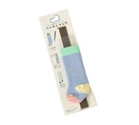 Multicolor Tiny Sock Pen Pouches Notebook Pen Holder with Elastic Band for Students and Artists Classroom and Travel Art Supply Container