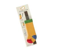 Multicolor Tiny Sock Pen Pouches Notebook Pen Holder with Elastic Band for Students and Artists Classroom and Travel Art Supply Container