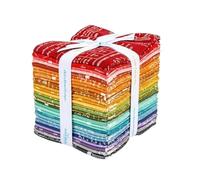 Multicolor Typography Fat Quarter Bundle by Lori Holt | 30 Pieces