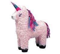 Multicolor Unicorn Pinata (55cm x 34cm) 1 Piece - Colorful Party Fun for All Ages, Perfect Celebration Accessory