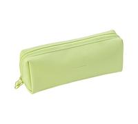 Multicolor Washable PU Leather Pencil Case for Students Multifunctional Storage Multicolor Unique School Supply Pouches Compact Pen Case PU Leather Texture Washable School Accessories for Daily Use