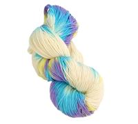 Multicolor Wool Yarn Knitting Crochet Colorful Rainbow Thread Crochet for Sweater Scarf Hat Colorful Rainbow Thread Multicolor Wool Yarn Soft Knitted Threads