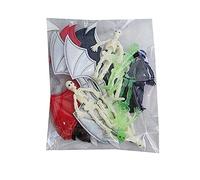 MulticolorBatWings Halloween Personalized Dog Clothing Accessories FabricWings 10CM 3.94in Wing Dog Cats Bow Tie Halloween Party Decoration BatWings Accessory Set With Fabric