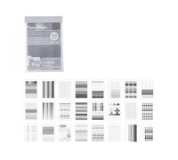 Multicolored Adhesive Tabs Repositionable Note Paper for Journal Planners Journal Textbooks and Note Highlighting Handcraft Gluey Mattresses