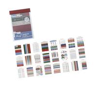 Multicolored Adhesive Tabs Repositionable Note Paper for Journal Planners Journal Textbooks and Note Highlighting Handcraft Gluey Mattresses