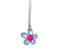 Multicolored Flower Pendant Necklace For Women Girls Trend Clavicle Chain Choker Holiday Party Jewelry Accessory Gift Colorful Necklace Unique Choker Handmade Collarbone Chain Clavicle