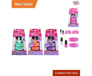 Multicolored Go Glam Nail Stamper Set with Customizable Patterns - 1 Pack