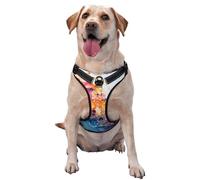 Multicolored marbling Small Printed pet Traction Vest for Pets to wear When Walking The Dog or Climbing Mountains