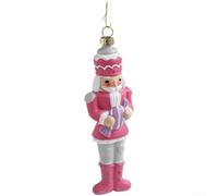 Multicolored Nutcracker Christmas Tree Ornaments for Holiday Decor | Plastic Material, Multicoloured Design, for versatile Decor For Trees And Wreaths, Easy Hang String, Nostalgic Idea