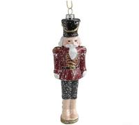 Multicolored Nutcracker Christmas Tree Ornaments for Holiday Decor | Plastic Material, Multicoloured Design, for versatile Decor For Trees And Wreaths, Easy Hang String, Nostalgic Idea