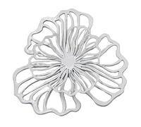 Multicolors Double Layer Floral Wall Art Hollow Out Metal Sign Home Decors