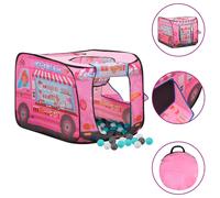 (multicolour 1) vidaXL Children Play Tent with 250 Balls Kids Play House Tent Multi Colours