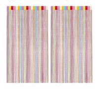 (multicolour, 100 cm) vidaXL 2x String Curtains Room Divider Background 100/140x250 cm Multi Colours