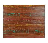 Table Top 100x80x3.8 cm Rectangular Solid Wood Reclaimed