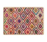 (multicolour, 120 x 180 cm) vidaXL Rug Washable Patchwork Anti Slip Home Floor Carpet Floor Area Rug Mat