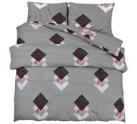 (multicolour, 140 x 200 cm + 60 x 70 cm/ 1 pcs) vidaXL 1/2x Duvet Cover Set Cotton Duvet Slipcover Sheet Multi Colours/Sizes