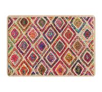 (multicolour, 160 x 230 cm) vidaXL Rug Washable Patchwork Anti Slip Home Floor Carpet Floor Area Rug Mat