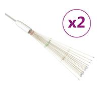 (multicolour, 2 pcs) vidaXL 1/2/4/10x Outdoor Christmas Frecrack Light Meteor Light Multi Colour