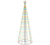 (multicolour, 300 x 100 cm) vidaXL Christmas Cone Tree Blue 108 LEDs 70x180 cm Christmas Light Display