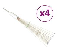 vidaXL Outdoor Christmas Firecrack Lights 4pcs Multicolour 20cm 560 LEDs, Multi