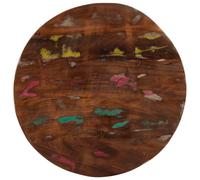 (multicolour, 60 x 3.8 cm/ solid reclaimed wood) vidaXL Table Top Replacement Board Dining Table Top Wooden Furniture Top Round