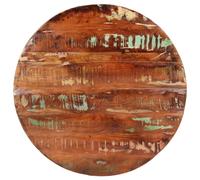 (multicolour, 80 x 2.5 cm/ solid reclaimed wood) vidaXL Table Top Replacement Board Dining Table Top Wooden Furniture Top Round