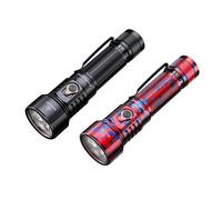 Fenix LD36R Black Rechargeable Multi Colour LED Torch | 3600 Lumen | 385m | 65+ Hrs Max | 3600lm White Beam | 6 Colour Lighting with Smooth Transition | IP68